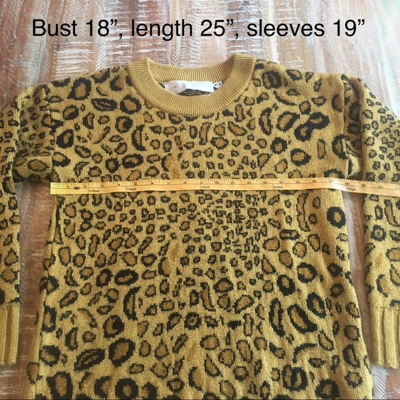 Jen’s Pirate Booty Jungle Queen leopard sweater - Picture 10 of 10